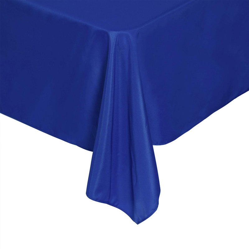 Cupuamon Rectangle Tablecloth 60x120 inch Washable Polyester Fabric Table Cloth for Wedding Party Dining Banquet Decorationï¼ˆ60x120, Royal Blueï¼‰ - Image 5